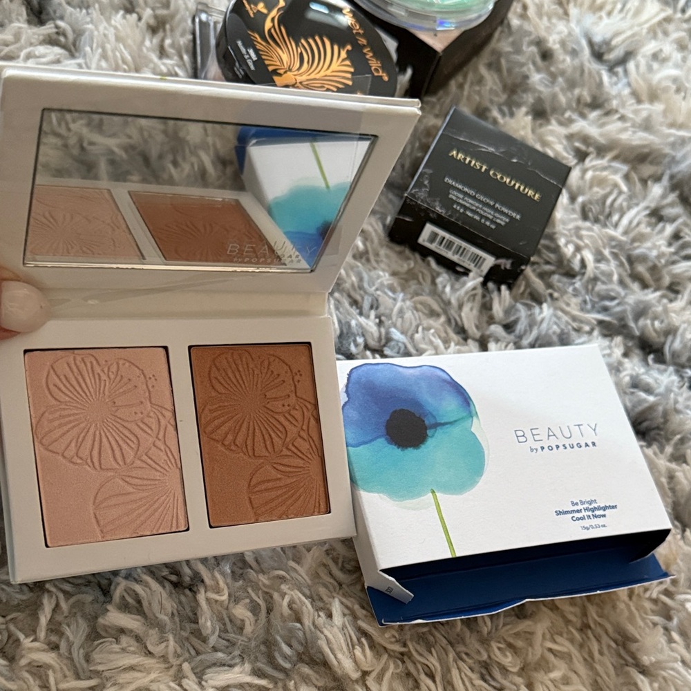 POPSUGAR Beauty Bronzer & Contour Palette - Peach and Bronze
